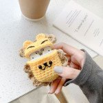 Wholesale Cute Design Cartoon Handcraft Wool Fabric Cover Skin for Airpod (1 / 2) Charging Case (Lion)